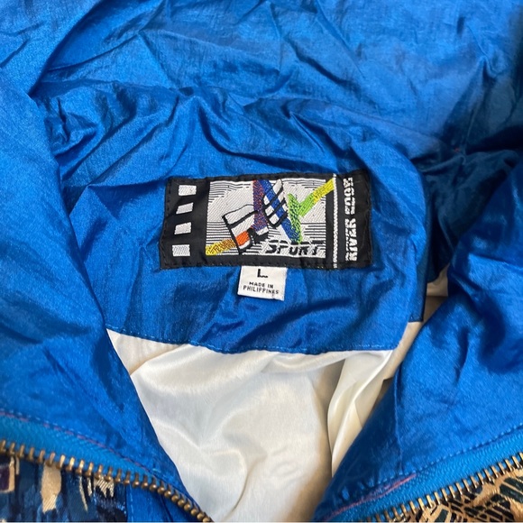 Rivers Edge Sport Vintage Track Jacket Women’s Size Large - Picture 4 of 6